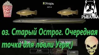 Russian Fishing 4. oz. Old Ostrog. Another point for catching eels and not only ....