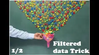 027. Get Filtered, unique and Sorted data from Non Adjacent Columns (1/2)
