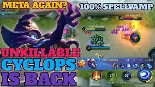 CYCLOPS IS BACK! AFTER BUFF IN ADVANCE SERVER | NEW META | GAMEPLAY | MOBILE LEGENDS