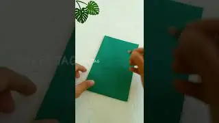 DIY Paper leaf #shorts #handmade #diy #craft