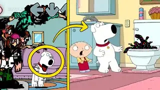 References In FNF VS Pibby Brian Corrupted Family Guy | (Learn With Pibby x FNF Mod)