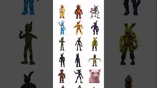 FNAF TOYS MERGE #fnaf #fivenightsatfreddys #fivenightsatfreddy #fnaf2