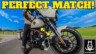 RIDE AND REVIEW:PERFECT MATCH| Hogworkz Color-Matched Fender on My Street Glide CVO #harleydavidson