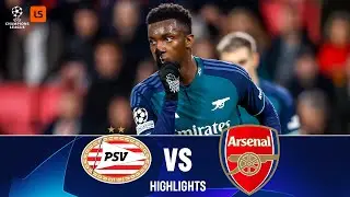 PSV vs Arsenal | 1-1 | UEFA Champions League Highlights | LiveScore