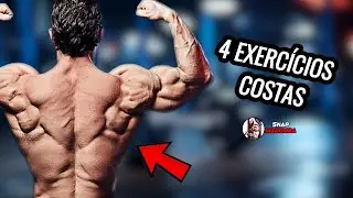4 EXERCÍCIOS INSANOS PARA EVOLUIR COSTAS 🤯