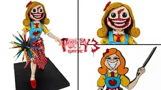 ESCULPIENDO a 2 VERSIONES de MISS DELIGHT con Plastilina - POPPY PLAYTIME 3