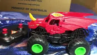 dragonoid monster jam truck unboxing