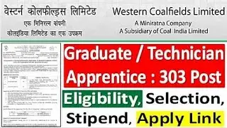WCL Graduate And Technician Apprentice Recruitment 2021 | WCL ITI Apprentice Vacancy 2021