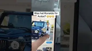 CR7’s car collection… another world!!! 🤯🐐 