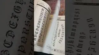 The Blackletter & Old English Lettering Reference Book by Vault Editions