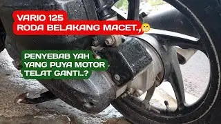 roda belakang Vario 125 oli gardan yah habiss🙏