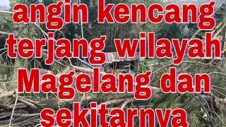 Detik detik  angin kencang terjang di lereng merbabu