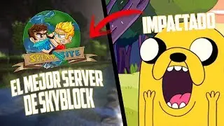 EL MEJOR server de SKYBLOCK 1.8+ - ABSOLUTAMENTE NADA DE LAG