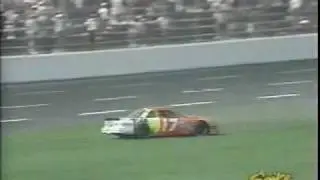 Rusty Wallace spins Darrell Waltrip, 1989 The Winston