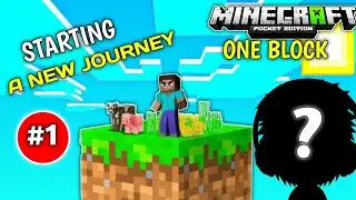 Minecraft Pe OneBlock survival series Part-1🔥| I Start A New survival series |#minecraft