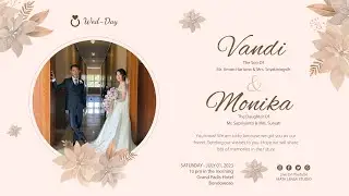 PEMBERKATAN NIKAH  " VANDI SURYA WINATA & KRISTIE MONIKA " | HOTEL GRAND PADIS BONDOWOSO