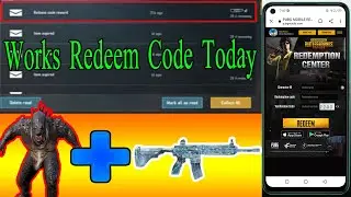 PUBG Redeem Code Today | Get Free M416 Glacier | PUBG Mobile Permanent Redeem Code | Live Proof