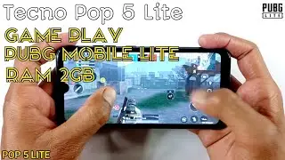 Tecno Pop 5 Lite Game Play | Pubg Lite, Grpahics Test & Gyro Test, 2Gb Ram