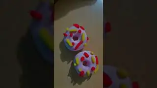 Making donuts from soft clays 💖🌌😏✨️ | #softclay #gulimatasong #trending  #donutlovers #viral