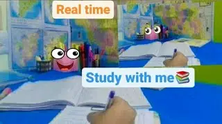 study with me📚|Real time📚🌻|spend with tiya❤