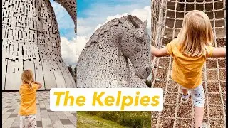 The Kelpies and Helix Play Park 🐴 - Falkirk