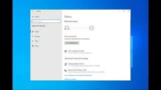 SOLVED! You Are Currently Not Connected To Any Network