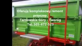 Remont przyczepy  Autosan D-732