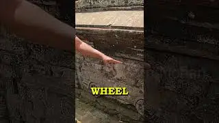 Amazing car carving found in temple!