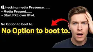 How to Fix Checking Media Presence Error On Windows 10 & 11| Fix No Option to boot to. Error