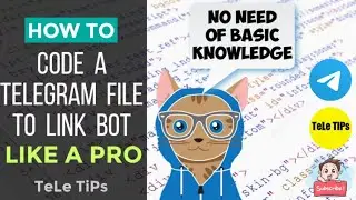 How To Code An Advanced File To Link Bot Within 10 Minutes | Latest Full Tutorial