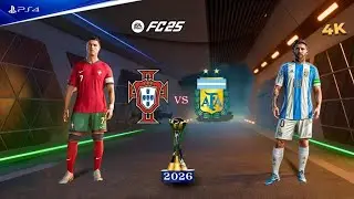 FC25 - Argentina vs Portugal | UEFA Nations League | Ronaldo VS Messi
