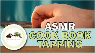 ASMR Slow to Medium Finger Tapping on Hard Book Cover