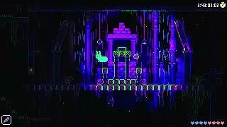 Following UV Bunny for 6mins (Animal Well Spoilers)