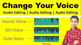 How to change voice in filmora 9 | audio editing | voice change.