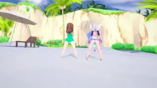 「Kanna & Riko」 Gentleman 【MMD 4K 60fps】