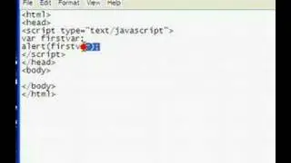 JavaScript Tutorial #3 Create your first Variable