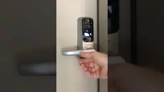 Ultraloq UL3 BT Bluetooth Enabled Fingerprint and Touchscreen Keyless Smart Lock Satin Nickel     Am