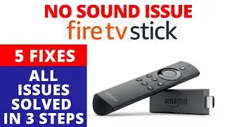 How to Fix Fire Stick TV  No Sound Issue/ Stuttering Randomly/ Sound Sync Delay Issues | Easy Fix