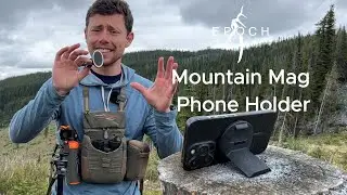 Mountain Mag Phone Holder | An ultralight/ultrafast phone holder for outdoor enthusiasts