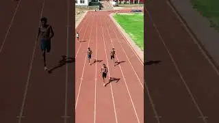 100m race time trials #trackandfield #athletics #sprint