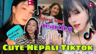 प्यारा नेपाली मंगोल केटीहरु Tiktok - Cute Nepali Mongol girls Tiktok || REACTION