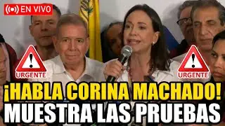 🔴CORINA MACHADO EN VIVO MUESTRA LAS PRUEBAS DEL FRAUDE DE MADURO EN VENEZUELA | BREAK POINT