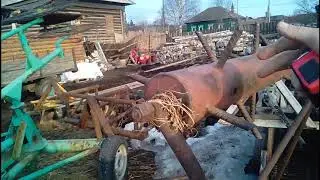обзор плуга 3-х корпусного.
