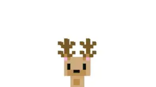 Minecraft.КАК СДЕЛАТЬ ОЛЕНЯ???Таймлапс (х0)