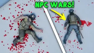NPC Wars & Satisfying Ragdoll Physics! Brutal Gameplay! - Warbox (0.0.1.4) #52