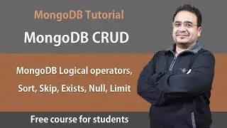 MongoDB Querying | MongoDB operators - Sort, Skip, Exists, Null, limit