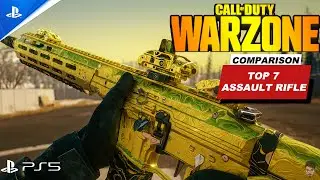 Top 7 Assault Rifles in Warzone COD 🔥 Best AR Loadouts & Comparison