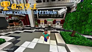 0:59.1 Iron course speedrun - Grid runners⛏
