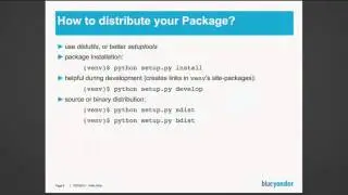 How to Setup a new Python Project
