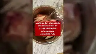 Glicina para DETOX 🦴🍲